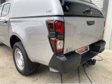 Isuzu D-Max MK6 (21-ON) Taillight covers - BLACK Double Cab