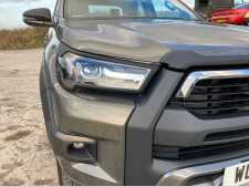 Toyota Hilux MK11  (2020-ON) Headlight covers - Black Double Cab   