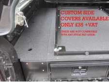Nissan Navara NP300 (16-22) Single Lockable Dog Cage compatible with Low Tray Bins