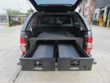 Chevrolet Colorado MK3 (2012-ON) Low Tray Bins / Drawers Systems