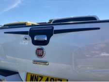 Fiat Fullback Tailgate handle cover - BLACK Double Cab