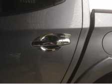 Fiat Fullback Door handle inserts - CHROME Double Cab