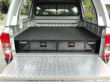 Ford Ranger MK2 (2003-2006) Low Tray Bins / Drawers Systems