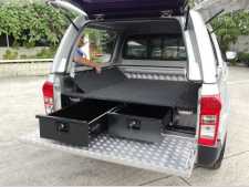 Ford Ranger MK2 (2003-2006) Low Tray Bins / Drawers Systems