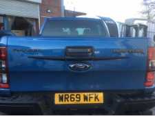 Ford Ranger MK5 (12-16) Tailgate handle cover - BLACK Double Cab
