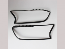 Ford Ranger MK8 (2023-ON) Headlight covers - BLACK Double Cab