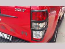 Ford Ranger T6 Taillight covers - BLACK Double Cab