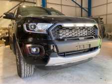 Upgrade Front Grill with LED lights Ford Ranger MK7 2019-23