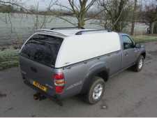 Ford Ranger MK3 (2006-2009) SJS Solid Sided Hardtop Single Cab  With Central Locking