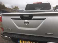 Nissan Navara NP300 (2016-ON) Tailgate handle cover - BLACK Double Cab