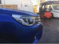 Toyota Hilux MK9  (2016-2018) Headlight covers - CHROME Double Cab