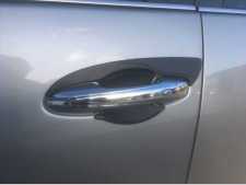 Toyota Hilux MK11 Door handle inserts - Black Double Cab