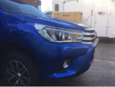Toyota Hilux MK10  (18-20) Headlight covers - CHROME Double Cab