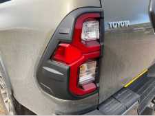 Toyota Hilux  MK11 Taillight covers - BLACK Double Cab