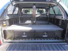 Chevrolet Colorado (2003-2012) Low Lockable Dog Cage