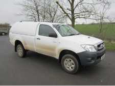 Toyota Hilux MK7  (2008-2011) SJS Solid Sided Hardtop Single Cab  With Central Locking
