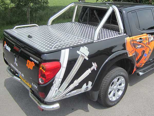 Fiat Fullback Aluminium Tonneau Covers with Sport Bar