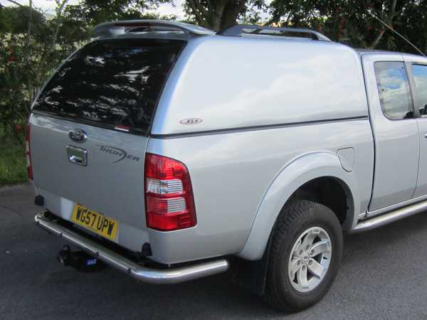Ford Ranger MK3 (2006-2009) SJS Solid Sided Hardtop King / Extra Cab  With Central Locking