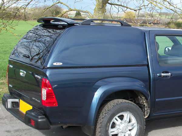 Isuzu Rodeo / D-Max MK 1-3  (2003-2012) SJS Solid Sided Hardtop Double Cab  With Central Locking