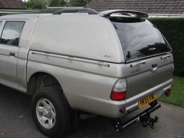 Mitsubishi L200 MK3-4  (1997-2006) SJS Solid Sided Hardtop Double Cab 