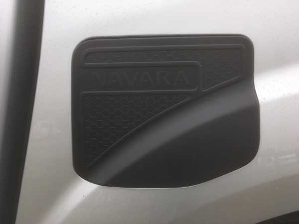 Nissan Navara NP300 (16-22) Fuel Filler Cover - BLACK Double Cab