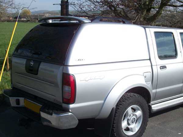 Nissan Navara D22 MK2 (2002-2005) SJS Solid Sided Hardtop Double Cab  With Central Locking
