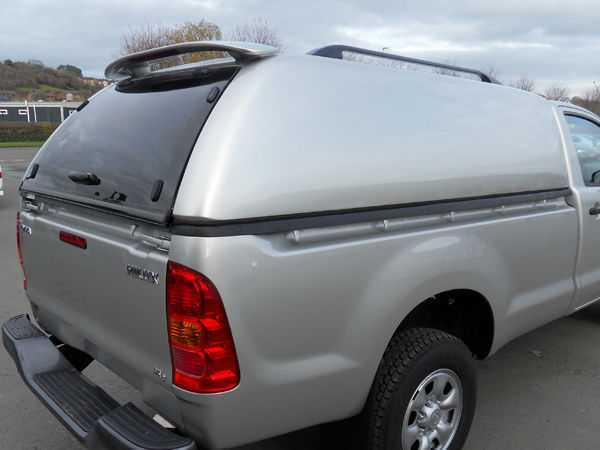 Toyota Hilux MK7  (2008-2011) SJS Solid Sided Hardtop Single Cab  With Central Locking