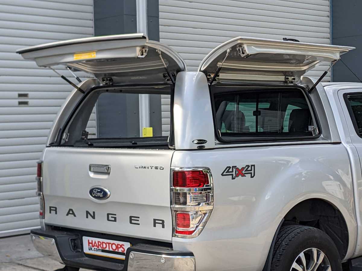 Avenger Professional Hardtop 7FW  Diffused Silver for Ford Ranger  (2012-2022) Double Cab