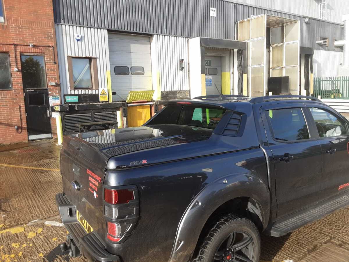 USED Alpha SC-Z Sports Tonneau Cover – Ford Ranger 2012-ON - Sea Grey