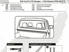 Fitting instruction for Hilux MK3/4 Angle Bar Fitting