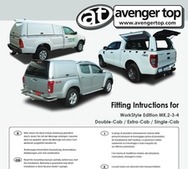 Fitting instructions for WorkStyle Edition. Double-Cab/Extra-Cab/Single-Cab